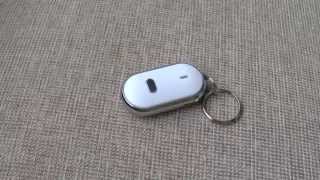 брелок нетеряйка отзывается на свист. keychain responds to whistling