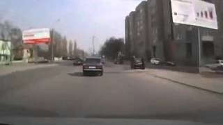 Авария Жёстко подрезал ДТП! Авария! Видеорегистратор