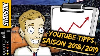 Frohes neues Jahr 2019 | Statistik Bundesliga Prognosen | Ergebnis aller YouTube Tipps