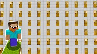 В КАКУЮ ДВЕРЬ ЗАЙДЕТ  НУБ В МАЙНКРАФТ? КАК ВЫЖИТЬ НУБУ? ТРОЛЛИНГ В MINECRAFT | ЗАЩИТА НУБА | МУЛЬТИК
