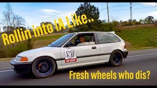 (EP.3) EF Build: Wheel Refresh with Duplicolor and a Vila’s RHD Type R Swap EG