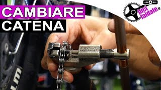 COME MONTARE LA CATENA NUOVA SHIMANO DEORE MTB