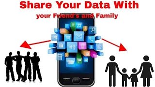 How To Share Mobile Data with your Friends and Family