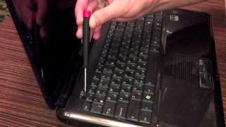 Ноутбук Asus K50IE. Как заменить клавиатуру.