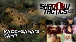 Shadow Tactics Blades of the Shogun | mission 9 | Kage-sama's camp | speedrun (3:18)