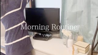 【vlog】モーニングルーティーン/一人暮らしの休日の過ごし方/和朝食作り/年賀状書き/Namiのくらし