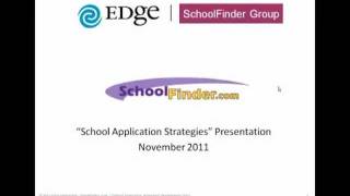 School Application Strategies - Part 1 of 8 - Searching for Schools