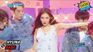 [Comeback Stage] HyunA - BABE, 현아 - 베베 Show Music core 20170902