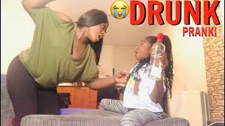 8 YEAR OLD DRUNK PRANK ON MOM !! (GONE WRONG? ) prank wars