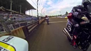 Bryan Smith Wins 2014 Springfield Mile I - AMA Pro Flat Track