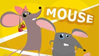 FUNNY MICE DANCE FOR KIDS, new music animation video from momoo kids