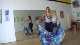 ⭐ Belly Dance - Veil Turn ⭐