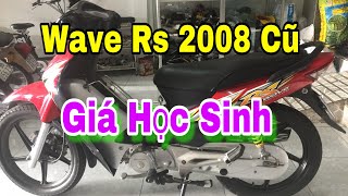 Bán Xe Wave Rs 2008 Cũ Giá Học Sinh - Chuyên Xe Cũ Tiền Giang