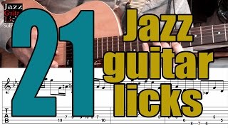 21 Jazz Guitar Exercises | Lesson With Tabs