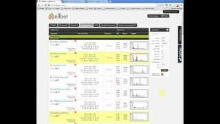 Заработок на Betfair до inplay. Интерфейс Betfair часть 1.