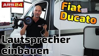Fiat Ducato Lautsprecher tauschen | Remifront IV | Gladen PICO 2 KIT
