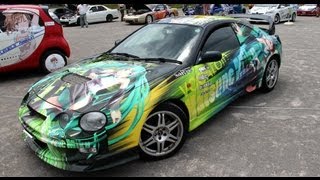 痛車 TOYOTA CELICA GT-FOUR 初音ミク仕様
