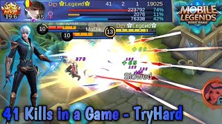 Gusion?️41 Kills Build ?Dagger-Kills-Win | Mobile Legends: Bang Bang