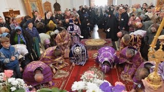 Кресту  Твоему  поклоняемся ,Владыко , и Святое Воскресение  Твое славим.