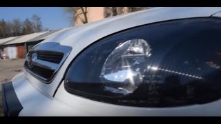 Тонировка фар Ланос (без покраски и пленки)