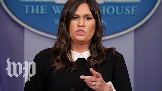 White House news briefing
