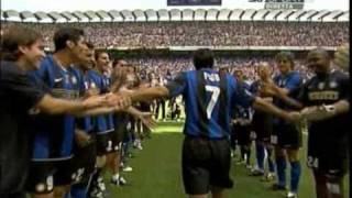 Luis Figo Capitano dell'Inter (Inter vs Atalanta 31.05.2009)