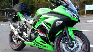 ninja250 ノーマルマフラー＆ヨシムラ R-77S　排気音比較