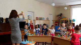 Открытое занятие участницы конкурса "Воспитатель года - 2018"