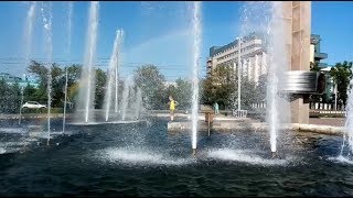 Где отдохнуть в г. Иркутск.  Фонтаны, скверы, река Ангара, детские развлечения
