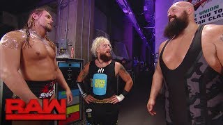 Big Cass confronts Big Show about the recent backstage attacks: Raw, June 5, 2017