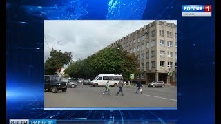 В Йошкар-Оле автоледи сбила женщину на пешеходном переходе