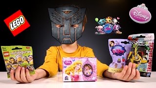 Disney Princess Eggs Lego Figure Transformers and Little Pet Shop​​​