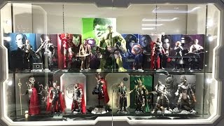 Budget Stark - Poses and displays at Secret Base Hot Toys, May 2015