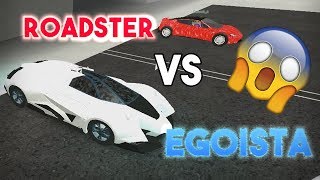 LAMBORGHINI EGOISTA VS TESLA ROADSTER 2.0 | WHICH CAR IS FASTER?