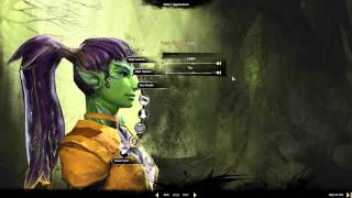 Guild Wars 2 - Character Creation Sylvari Female Ranger