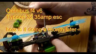 OMNIBUS F4 V6 - TYPHOON 32 35AMP ESC - RC QUICK FIX - UPDATE