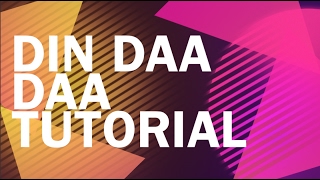Hip Hop Dance Tutorial For Beginners | Din Daa Daa | Studio T