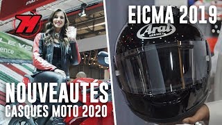 Les MEILLEURS CASQUES MOTO 2020 présentés à l'Eicma 2019 ? ??