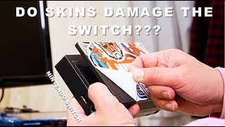 Are Stickers and Vinyl Skins Safe on the Nintendo Switch Dock?