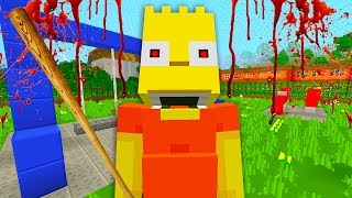 Bart Becomes a Bully | The Simpsons | Minecraft Xbox [69]