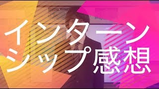 インターンシップ感想【日本大学】