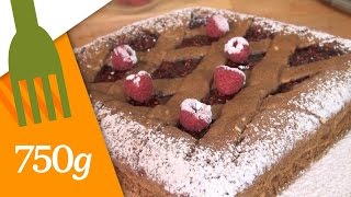 Recette de la Tarte Linzer chocolat-framboise - 750g