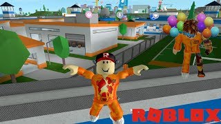 Ура!!! Я сбежал из тюрьмы в Мэд Сити в роблокс! [Roblox Mad City]
