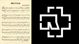 [10] Rammstein - MUTTER Piano Solo Arrangement + Sheet Download