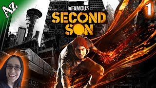 Infamous: Second Son [PART 1 of 2] | Blind Playthrough (PS4 Pro)