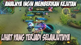Awalnya Pengen Kejutan,Malah ini Yang Terjadi... Mobile Legends Indonesia