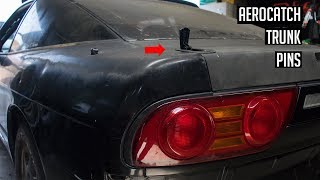 Aerocatch Locking Pins For My S13 Hatch!