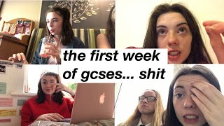 A WEEK IN MY LIFE OF GCSES