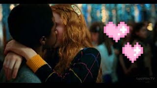 Калеб Маклафлин и Сэди Синк| Лукас и Макс|Очень странные дела 2|Stranger Things