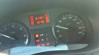 Lada Largus/Лада Ларгус, как посмотреть остаток топлива в баке